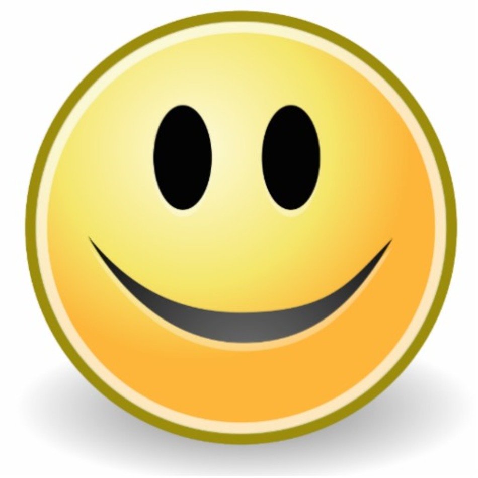 Black Smiley Face
