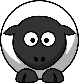 Cartoon Sheep Clip Art N11