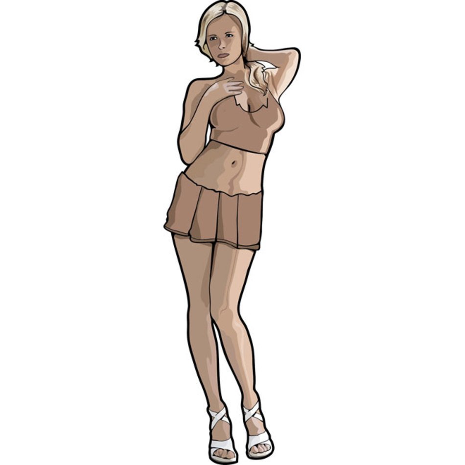 Mini Skirt Girls
