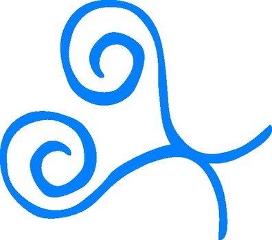Corner Swirl Clip Art N4