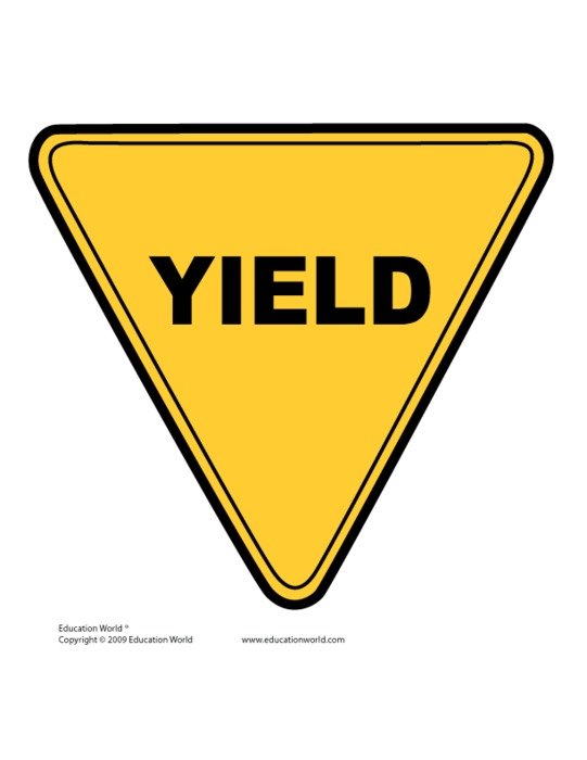Yield Sign Clip Art N3