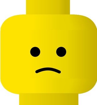 LEGO Happy Face Clip Art