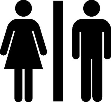 Bathroom Sign Clip Art N4