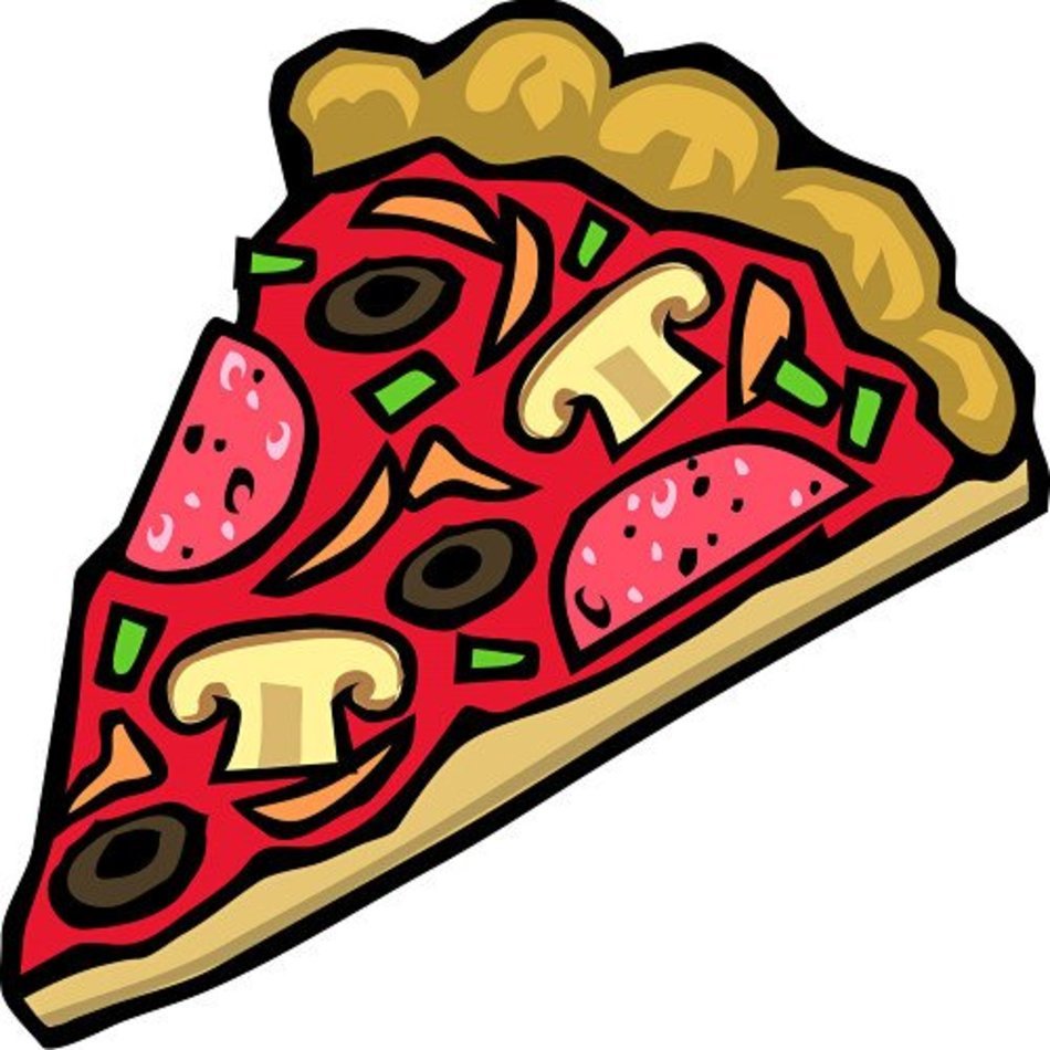 Cartoon Pizza Clip Art N12