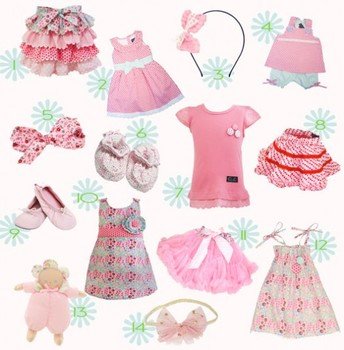 Pink Baby Clothes