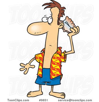 Cartoon Conch Shell