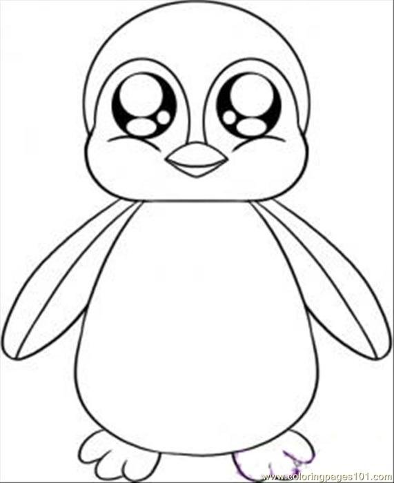Penguin Coloring Pages N2