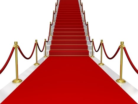 Red Carpet and stepway up