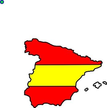 Spanish Flag Clip Art N3