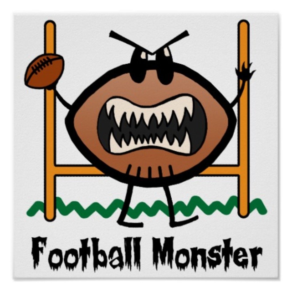 Football Cartoon Clip Art N5