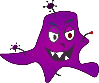 Clip Art Germs And Bacteria N2 free image download