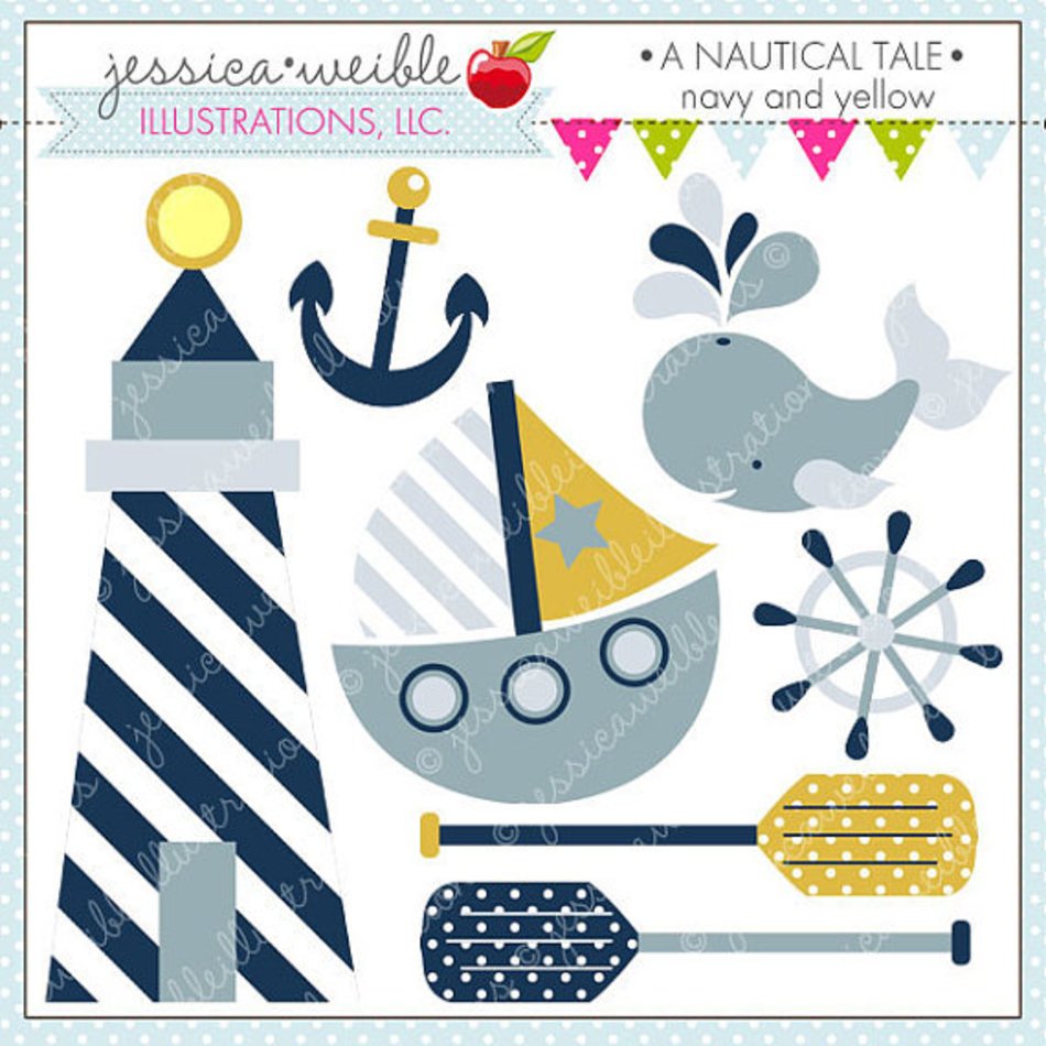 Nautical Baby Clip Art