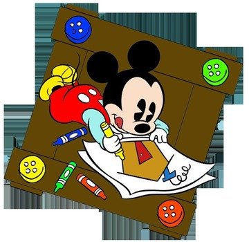 Baby Mickey Clip Art