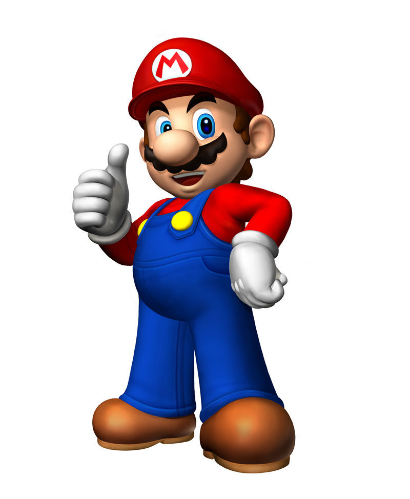 Character of Super Mario Bros, render free image download