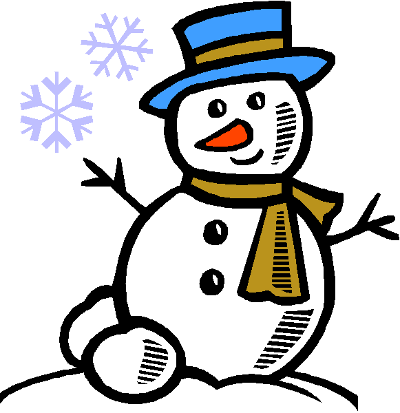 Cold Snowman Clip Art free image download