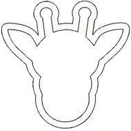 Giraffe Head Template