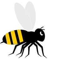 Cute Bee Clip Art N11