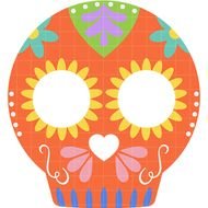 Sugar Skull Clip Art N7