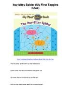 DocstoccomItsy Bitsy Spider My First Taggies Book 5 Star Review