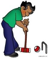 Croquet Clip Art N5
