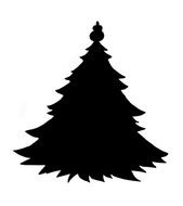 Tree Silhouette Clip Art N2