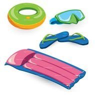 drawings of marine items for swimming