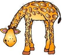 Zoo Animals Clip Art drawing