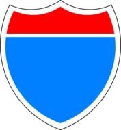 Interstate Sign Clip Art N2