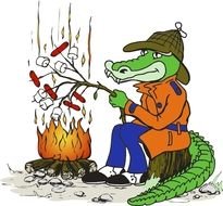 Florida 4 H Clip Art drawing