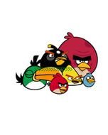 cartoon characters angry birds