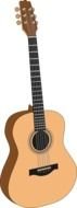 guitar on transparent background