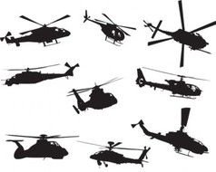 Helicopter Clip Art Black And White N2
