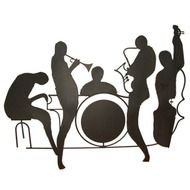 Jazz Band Silhouette Clip Art N5
