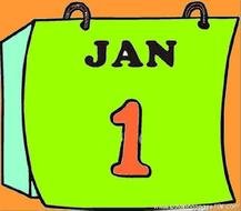 Calendar Page Clip Art
