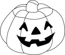 Halloween Pumpkin Coloring Pages N2
