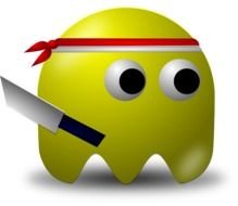 Pac Man Cartoon Clip Art