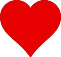 Red Heart Clip Art N30