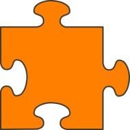 Puzzle Piece Clip Art N23