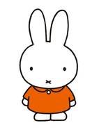 Cartoon Rabbit as a graphic illustration