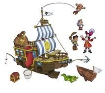 scene from Jake and the Never Land Pirates