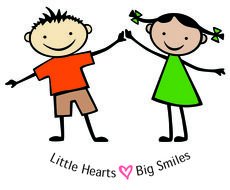 Big And Little Hearts drawing