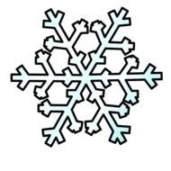 drawn snowflake