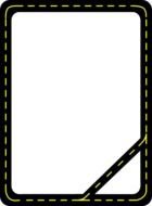 Road Border Clip Art drawing