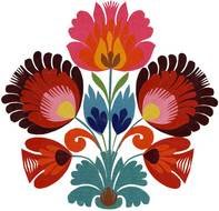 Polish Folk Art Flowers