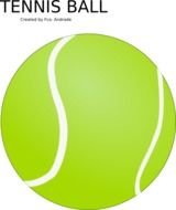 Tennis Ball Clip Art N14
