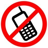 No Cell Phone Sign N7