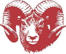 Del Rio Rams Logo drawing