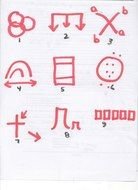 Hell Symbols as a graphic illustration