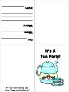 Tea Party Clip Art N5