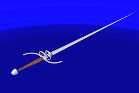 Two handed rapier set